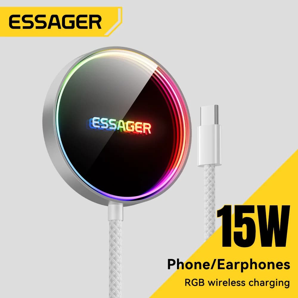 15W magnetski RGB bežični punjač za iPhone