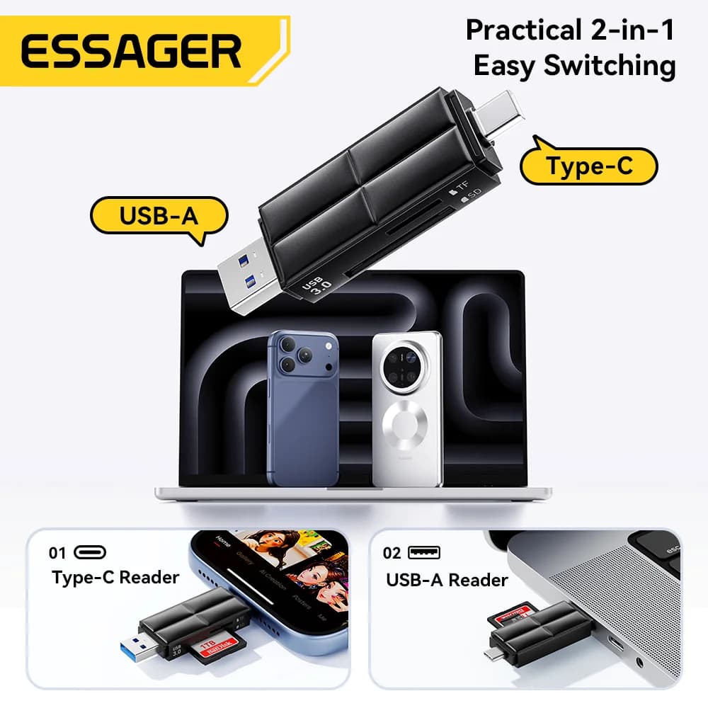 USB 3.0 i Type-C čitač SD/mikro SD kartica