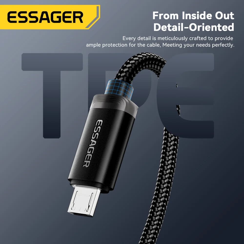 2-u-1 USB Type-C i Micro USB kabel za brzo punjenje