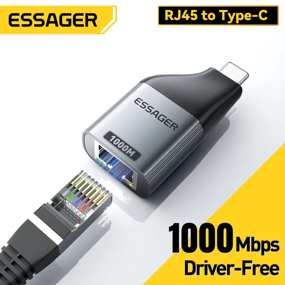 Adapter USB-C na Gigabit Ethernet RJ45