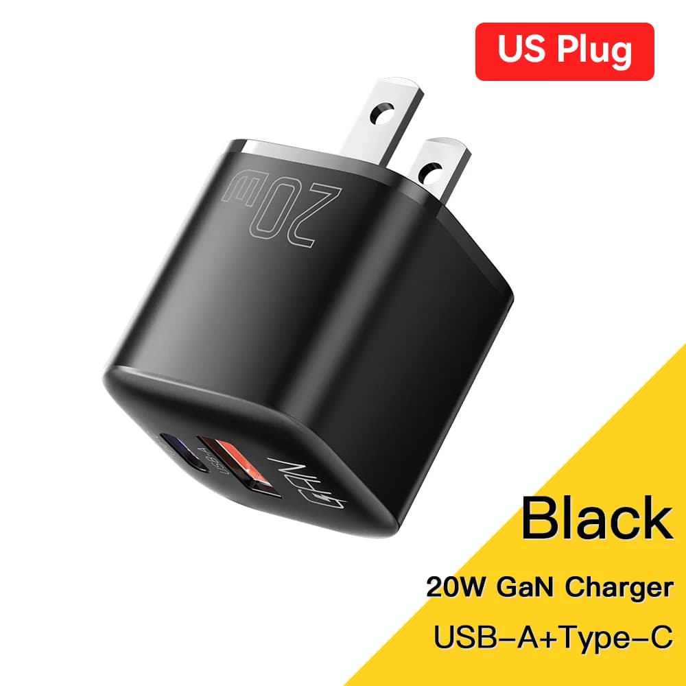 20W GaN USB-C PD brzi punjač