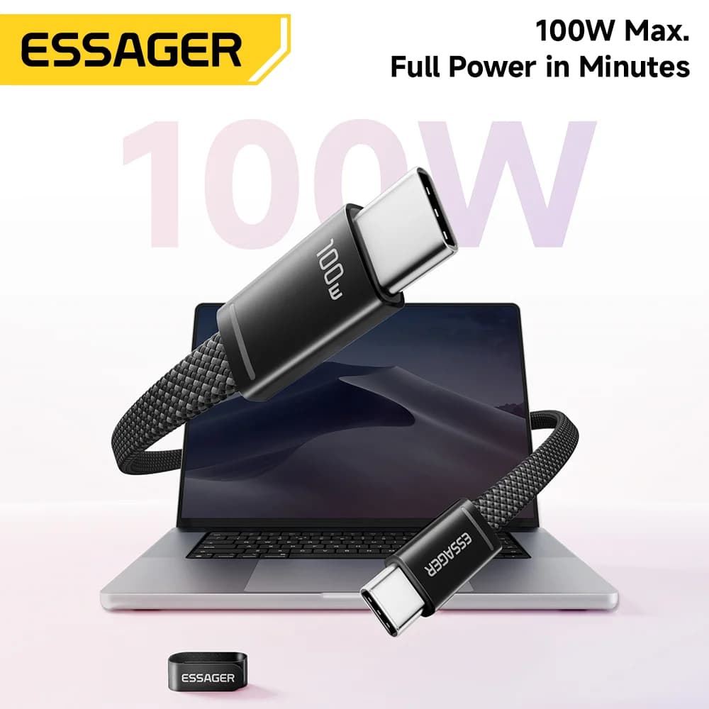 100W tanki USB-C na USB-C PD kabel za brzo punjenje