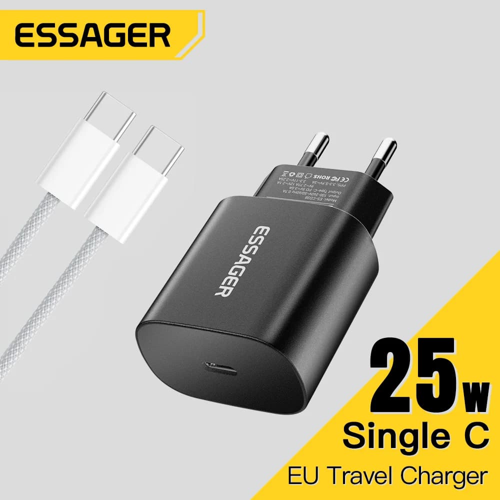 Brzi USB-C PD punjač 25W
