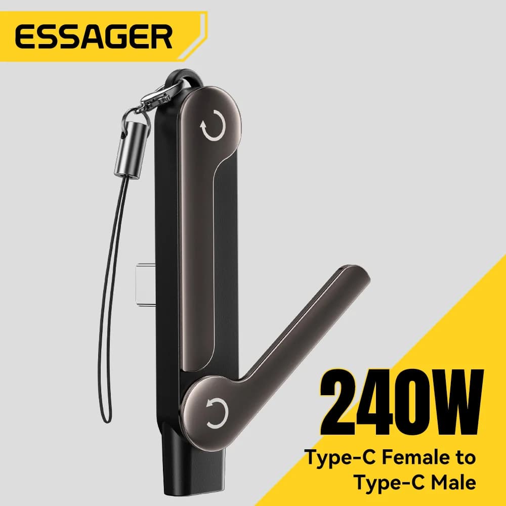 240W USB-C OTG adapter s nosačem