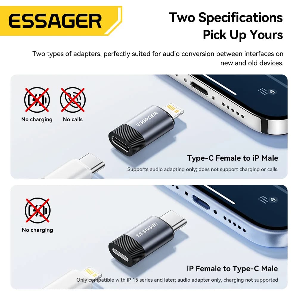 USB-C na Lightning adapter za slušalice