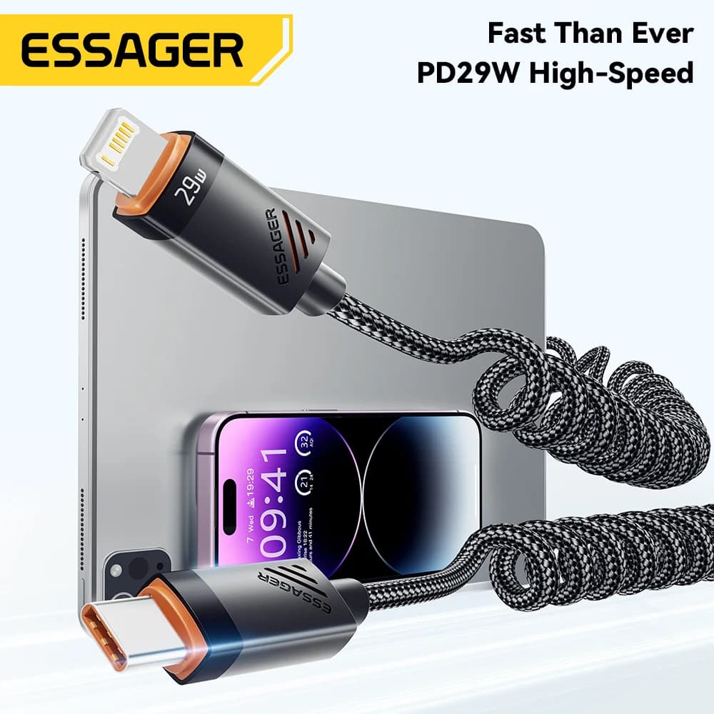 USB-C na Lightning kabel za brzo punjenje s oprugom